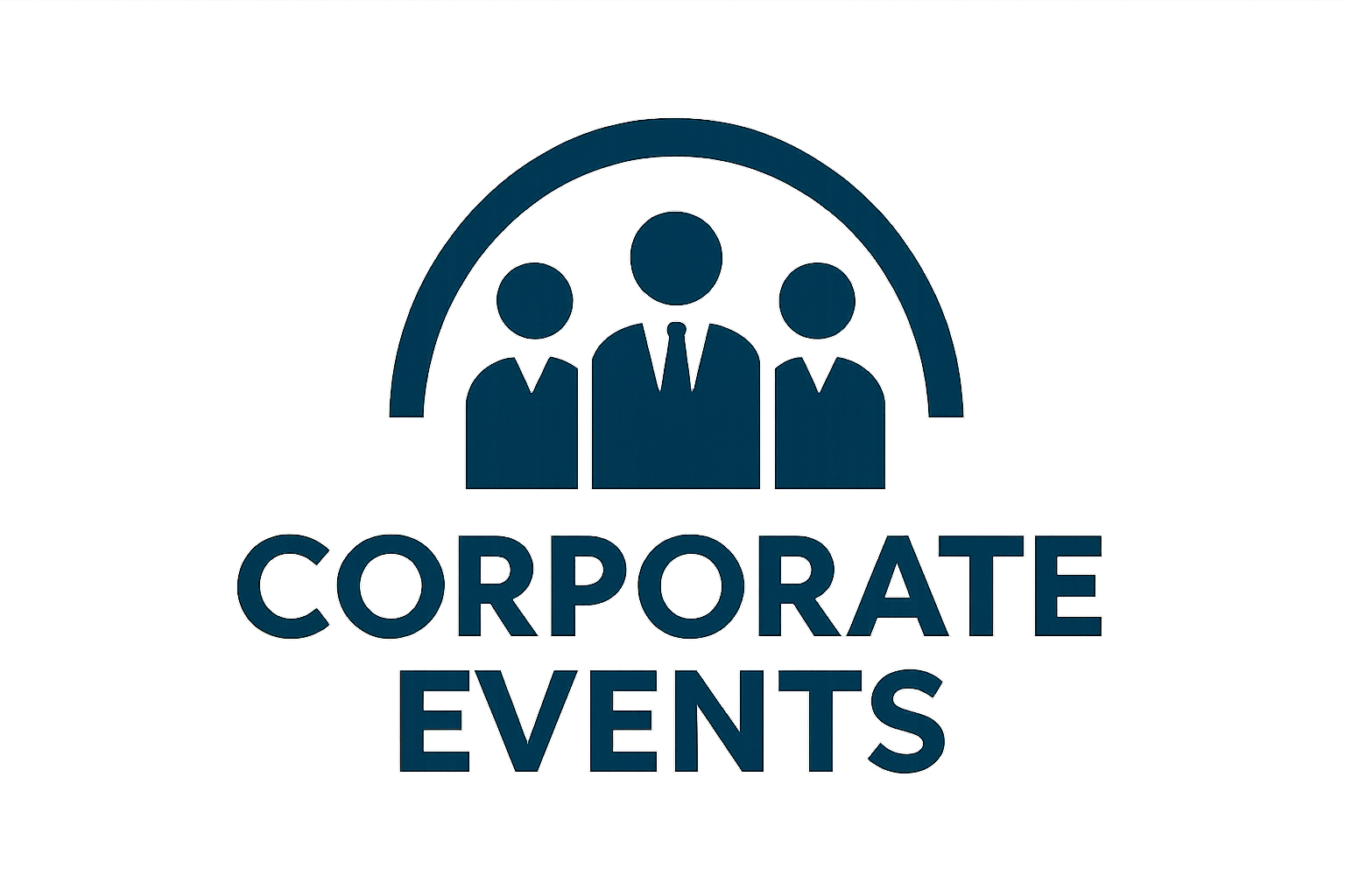 Logo de empresa de eventos corporativos